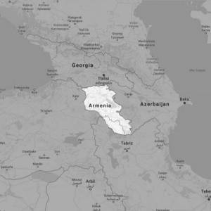 Cartina Armenia